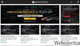 monoprice.com Screenshot