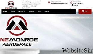 monroeaerospace.com Screenshot