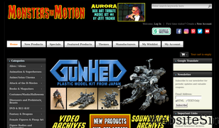 monstersinmotion.com Screenshot