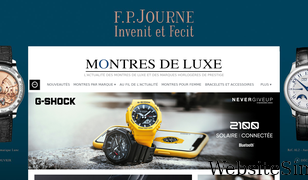 montres-de-luxe.com Screenshot