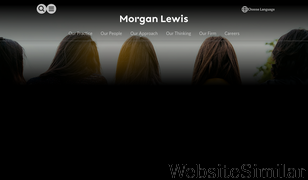 morganlewis.com Screenshot
