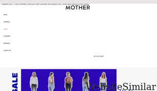 motherdenim.com Screenshot