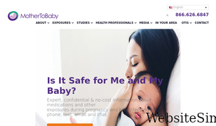 mothertobaby.org Screenshot