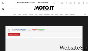 moto.it Screenshot
