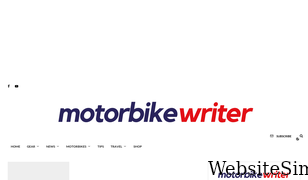 motorbikewriter.com Screenshot