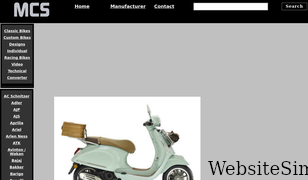 motorcyclespecs.co.za Screenshot
