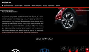 motornation.com.mx Screenshot