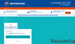 motorpoint.co.uk Screenshot