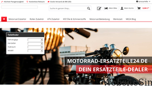 motorrad-ersatzteile24.de Screenshot