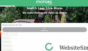 motors.co.uk Screenshot
