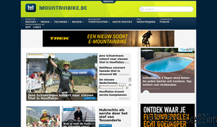 mountainbike.be Screenshot
