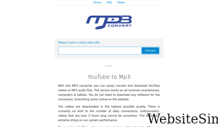 mp3-convert.org Screenshot