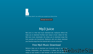 mp3-juice.com Screenshot