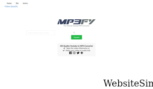 mp3fy.org Screenshot