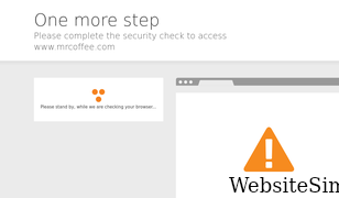 mrcoffee.com Screenshot