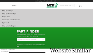 mtdparts.com Screenshot