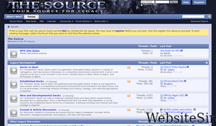 mtgthesource.com Screenshot