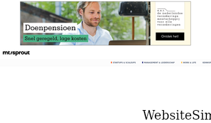 mtsprout.nl Screenshot