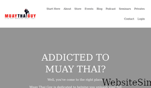 muay-thai-guy.com Screenshot