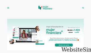 mujer-financiera.com Screenshot