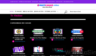 multicanais.tv Screenshot