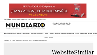 mundiario.com Screenshot
