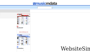 music-mdata.com Screenshot