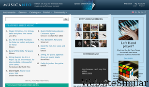 musicaneo.com Screenshot