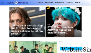 musicmundial.com Screenshot