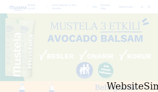 mustela.com.tr Screenshot