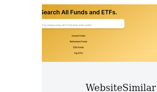 mutualfunds.com Screenshot