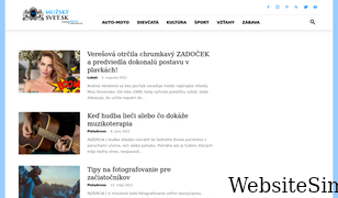 muzskysvet.sk Screenshot