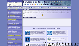 my-addr.com Screenshot