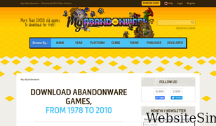 myabandonware.com Screenshot