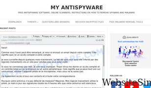 myantispyware.com Screenshot