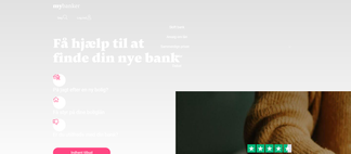 mybanker.dk Screenshot
