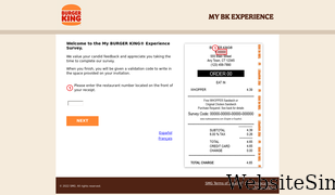 mybkexperience.com Screenshot