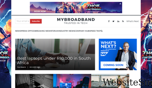 mybroadband.co.za Screenshot