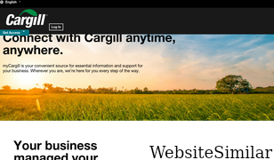 mycargill.com Screenshot