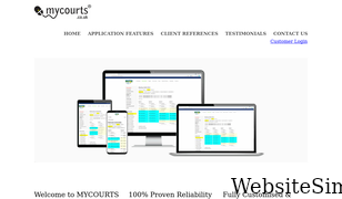 mycourts.co.uk Screenshot