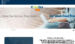 myfax.com Screenshot