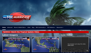 myfoxhurricane.com Screenshot