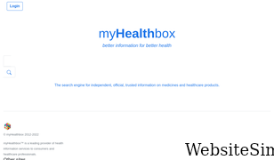 myhealthbox.eu Screenshot