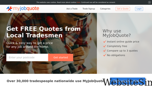 myjobquote.co.uk Screenshot