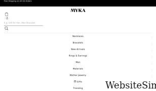 myka.com Screenshot