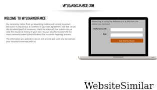 myloaninsurance.com Screenshot