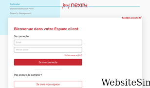 mynexity.fr Screenshot
