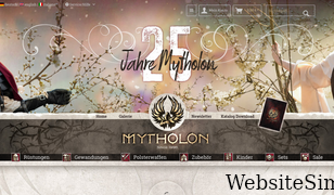 mytholon.com Screenshot