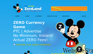 myzeroland.com Screenshot