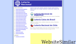 nacionalloteria.com Screenshot